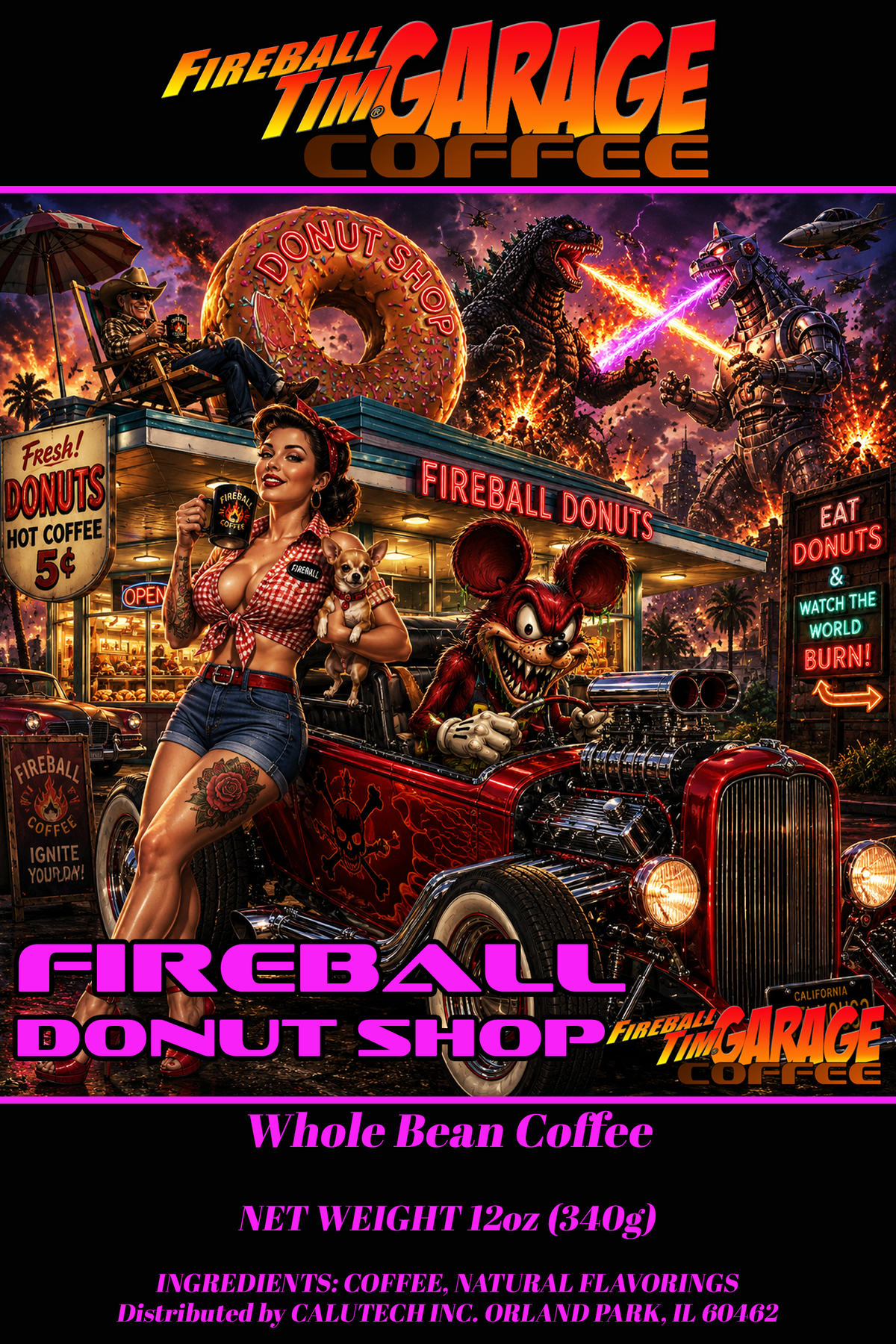 FIREBALL DONUT SHOP
