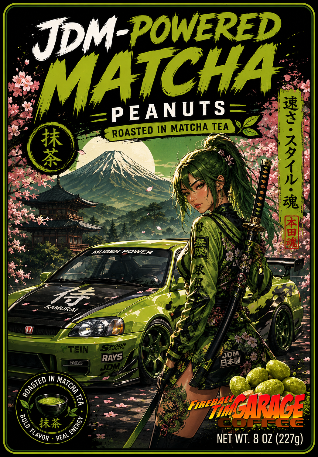 JDM POWERED MATCHA